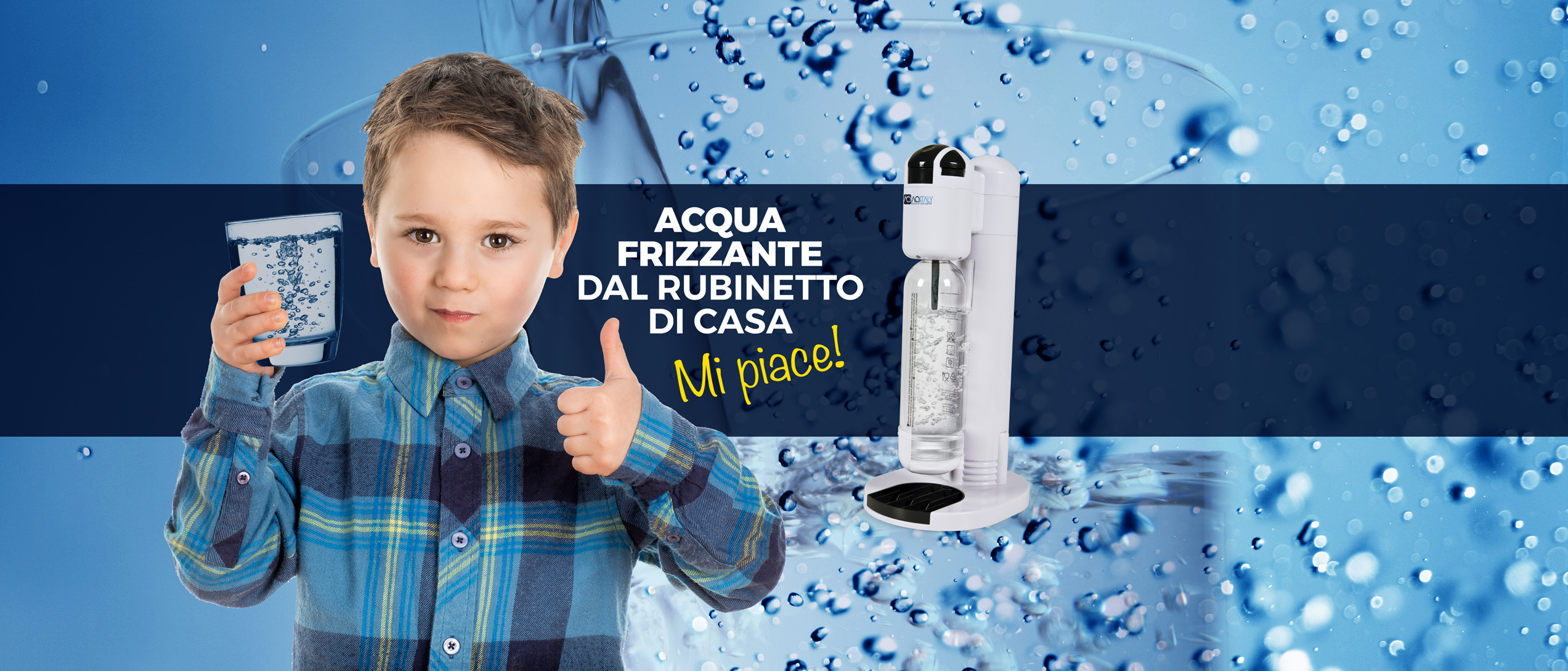 Acqua frizzante dal rubinetto di casa